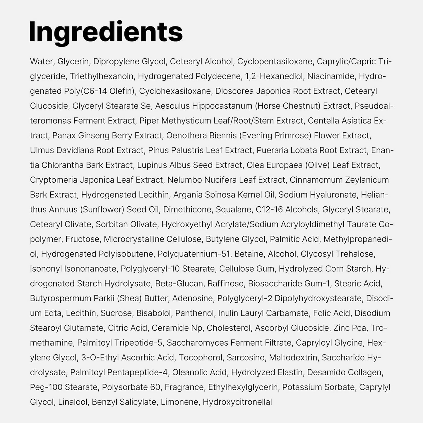 Medicube Triple Collagen Cream with Hyaluronic Acid Elastin Moisturizing Firming