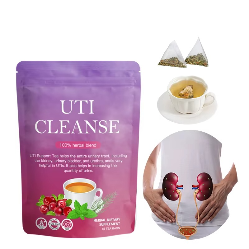 100% Herbal UTI Cleanse Tea for Kidneys, Urinary tract infections and Overall Detox Tea