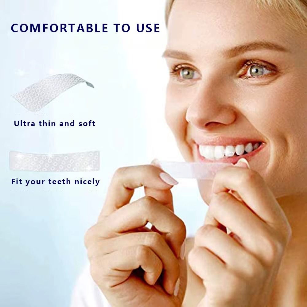 5D Teeth Whitening Strips - Powerful Stain Removal 7 Pairs