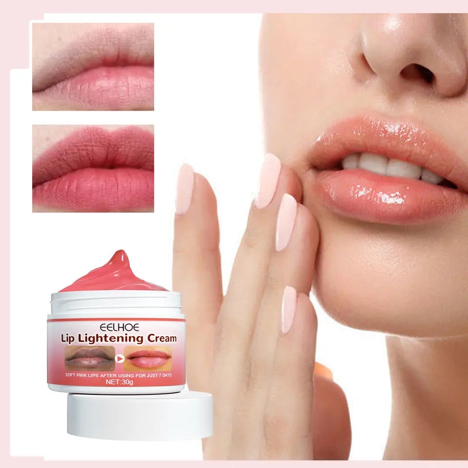 Pink Lip Cream, Lip Brightening cream mosturizing and softening cream
