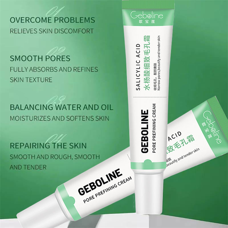 Salicylic Acid Pore Refining Cream, Smoothen Skin Tighten Face and Eliminate Large Pores