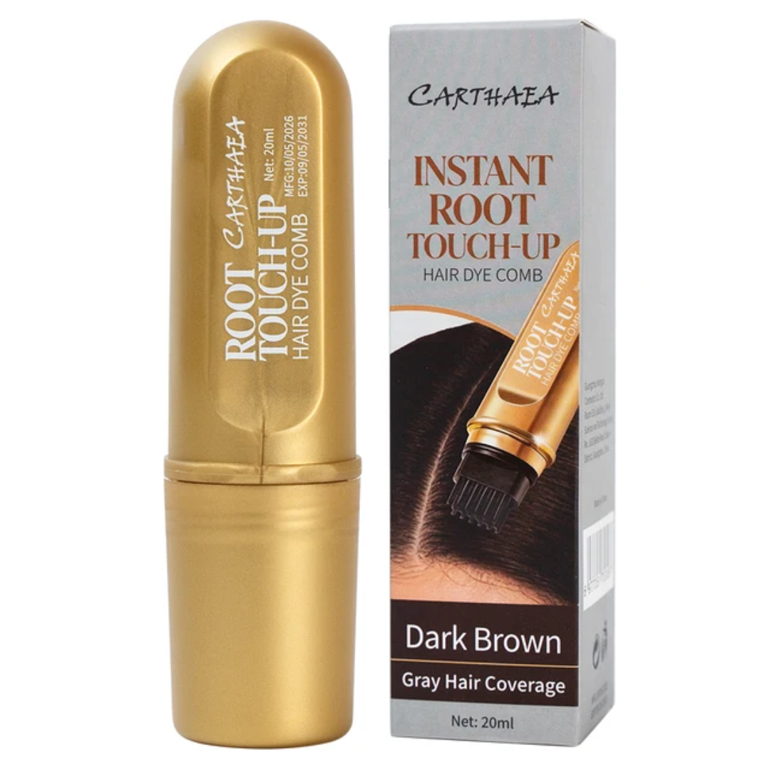Waterproof Black Hair Dye Stick With Comb color Black Ammonia free