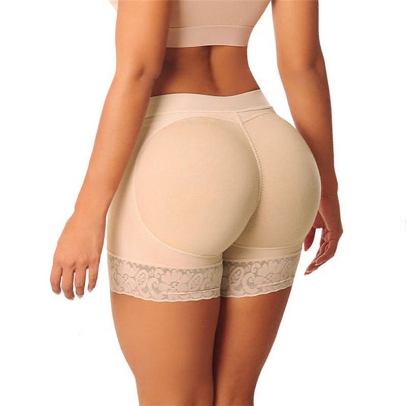 Breathable Lace Underwear Butt Lifter Padded Shapewear