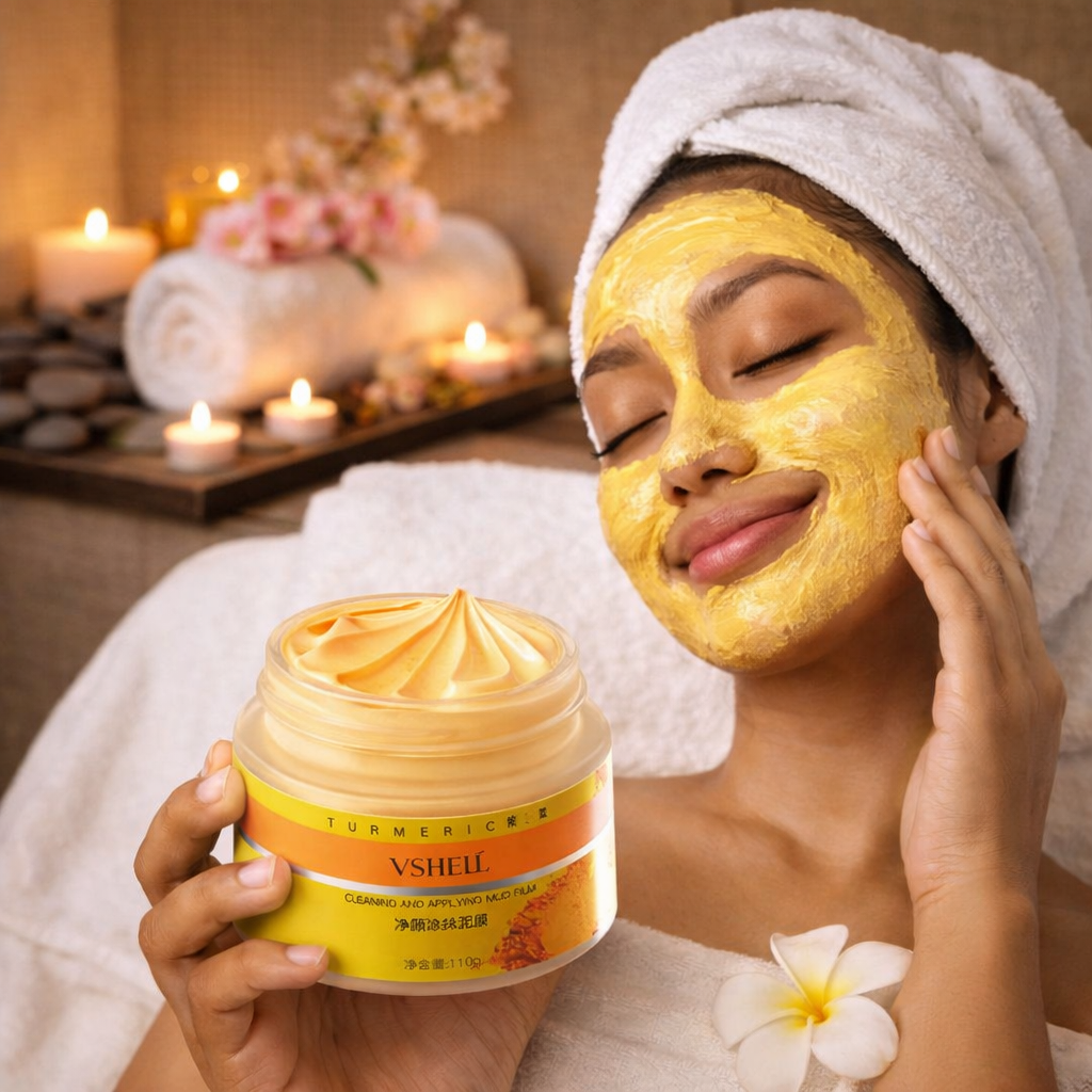 Turmeric Organic Clay Mask Oil Control  Facial mask