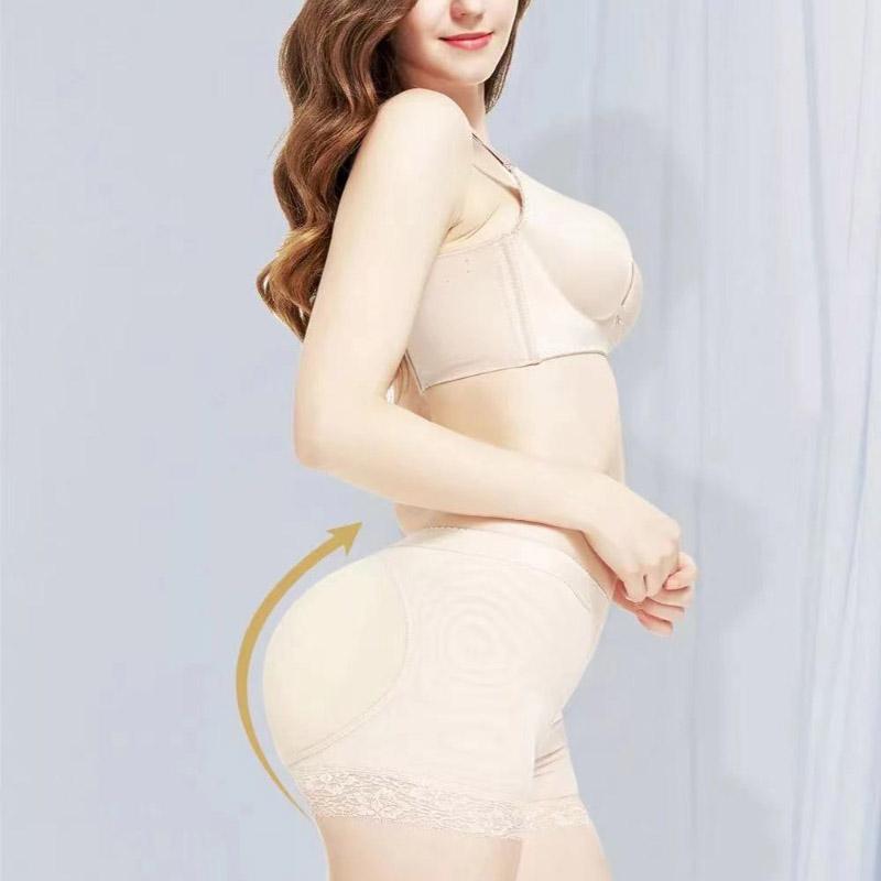 Breathable Lace Underwear Butt Lifter Padded Shapewear