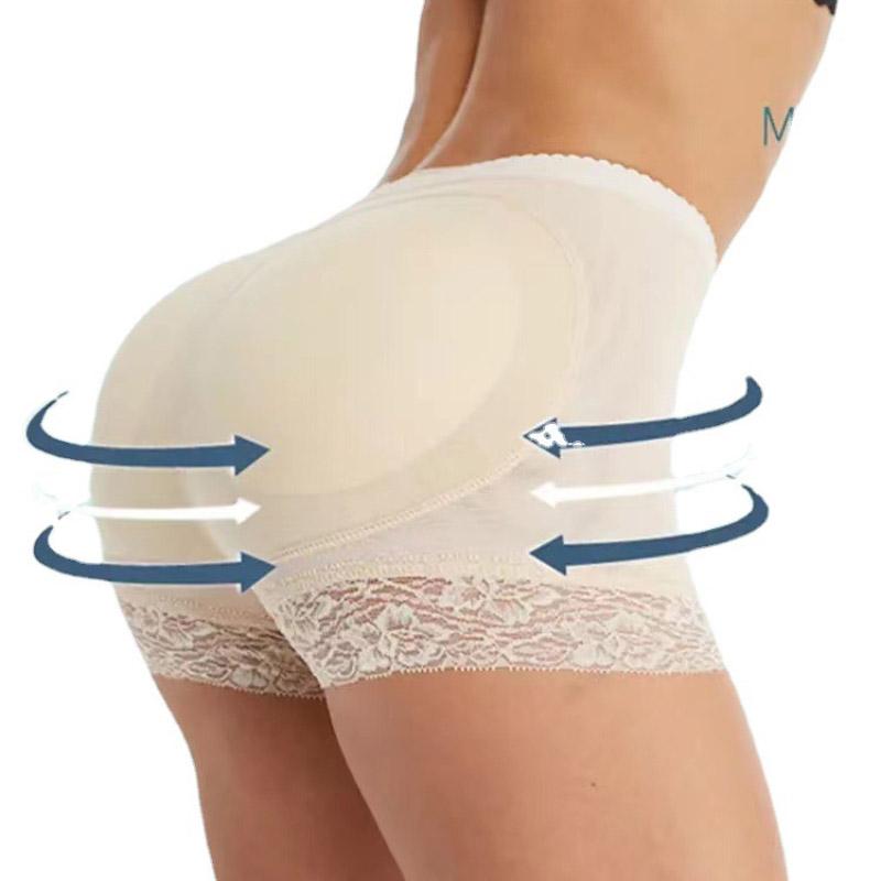 Breathable Lace Underwear Butt Lifter Padded Shapewear