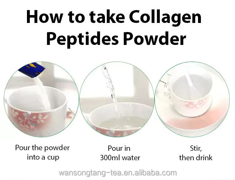 Collagen powder for Smooth Skin Glow ,Hair, nails beauty Supplement collagen peptides powder