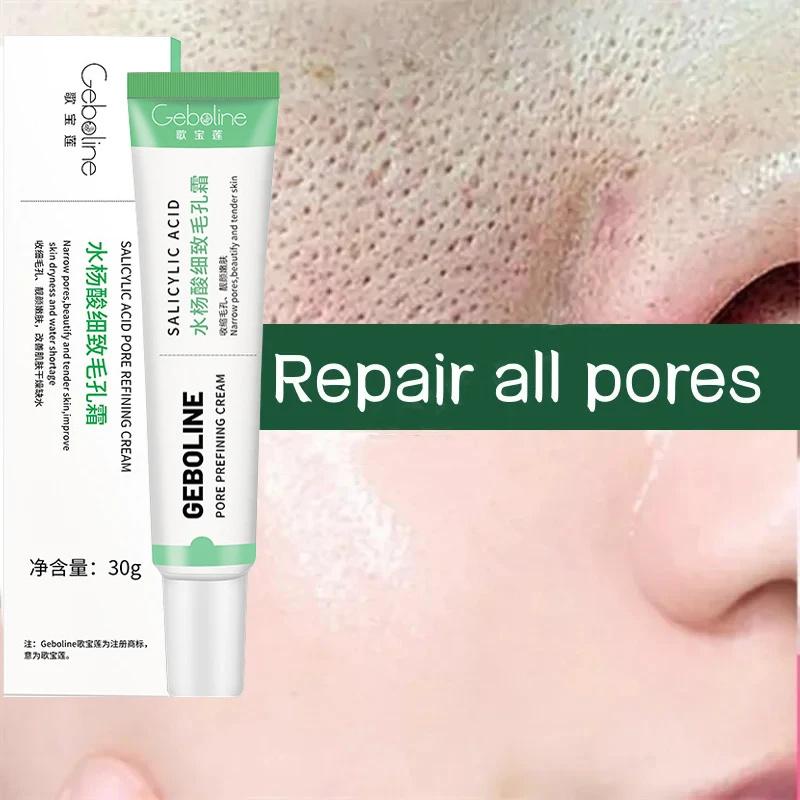 Salicylic Acid Pore Refining Cream, Smoothen Skin Tighten Face and Eliminate Large Pores