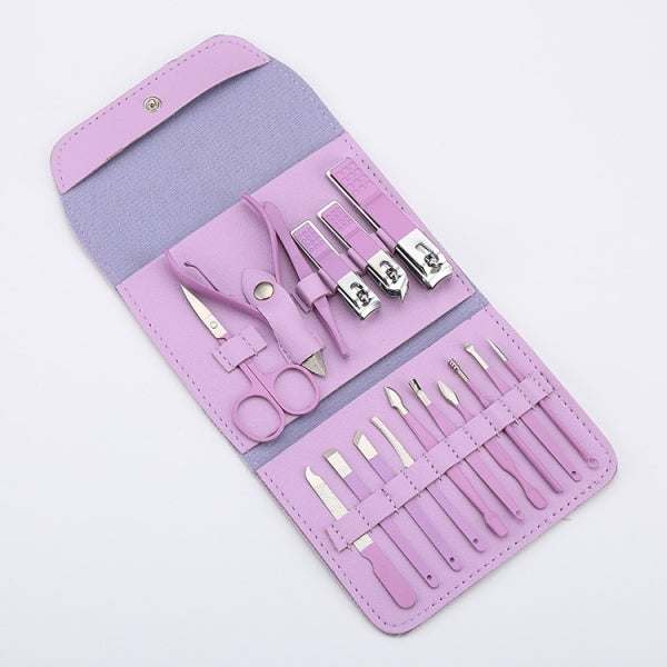 16pc Nail Clipper Manicure Set