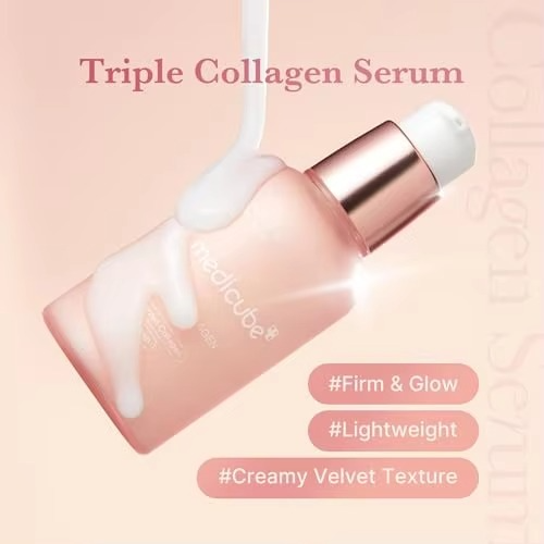 Medicube Triple Collagen Complex Serum Dull Skin Nourishing Lightweight NIACINAMIDE