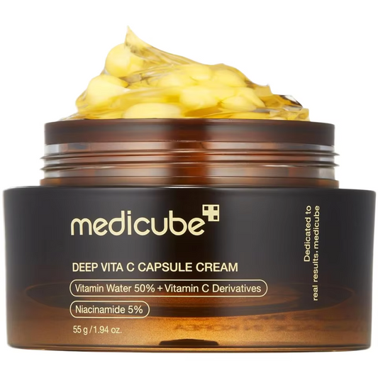 Medicube Deep Vitamin C Gold Capsule Moisturizer Liposomal Anti-Wrinkle Skincare