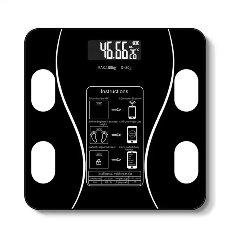 Smart Bluetooth BMI Bathroom Scale – Up to 180kg