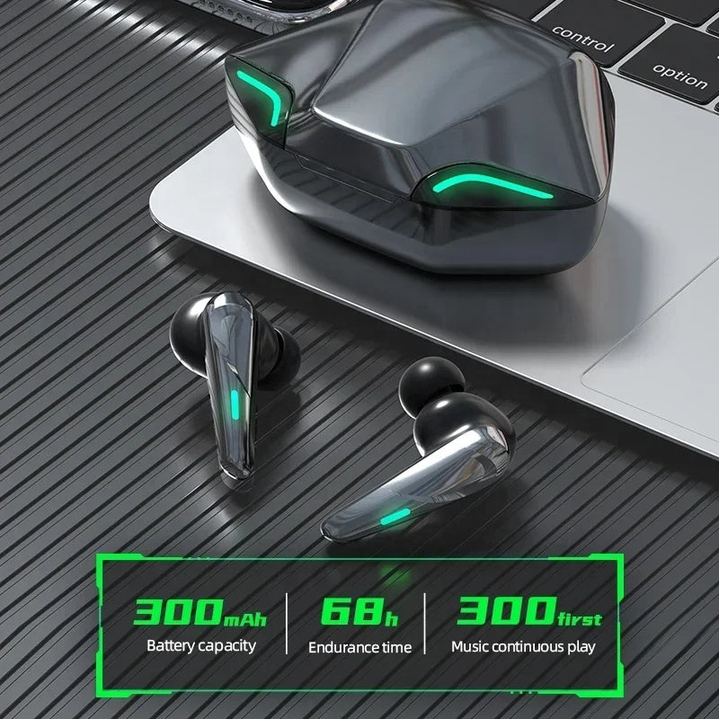 G11 Wireless Immersive Sound Gaming Earbuds – 300mAh Charging Case & Long Battery Life