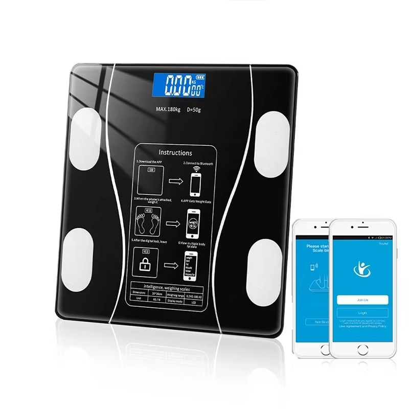 Smart Bluetooth BMI Bathroom Scale – Up to 180kg