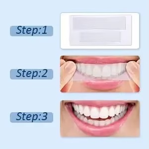 5D Teeth Whitening Strips - Powerful Stain Removal 7 Pairs