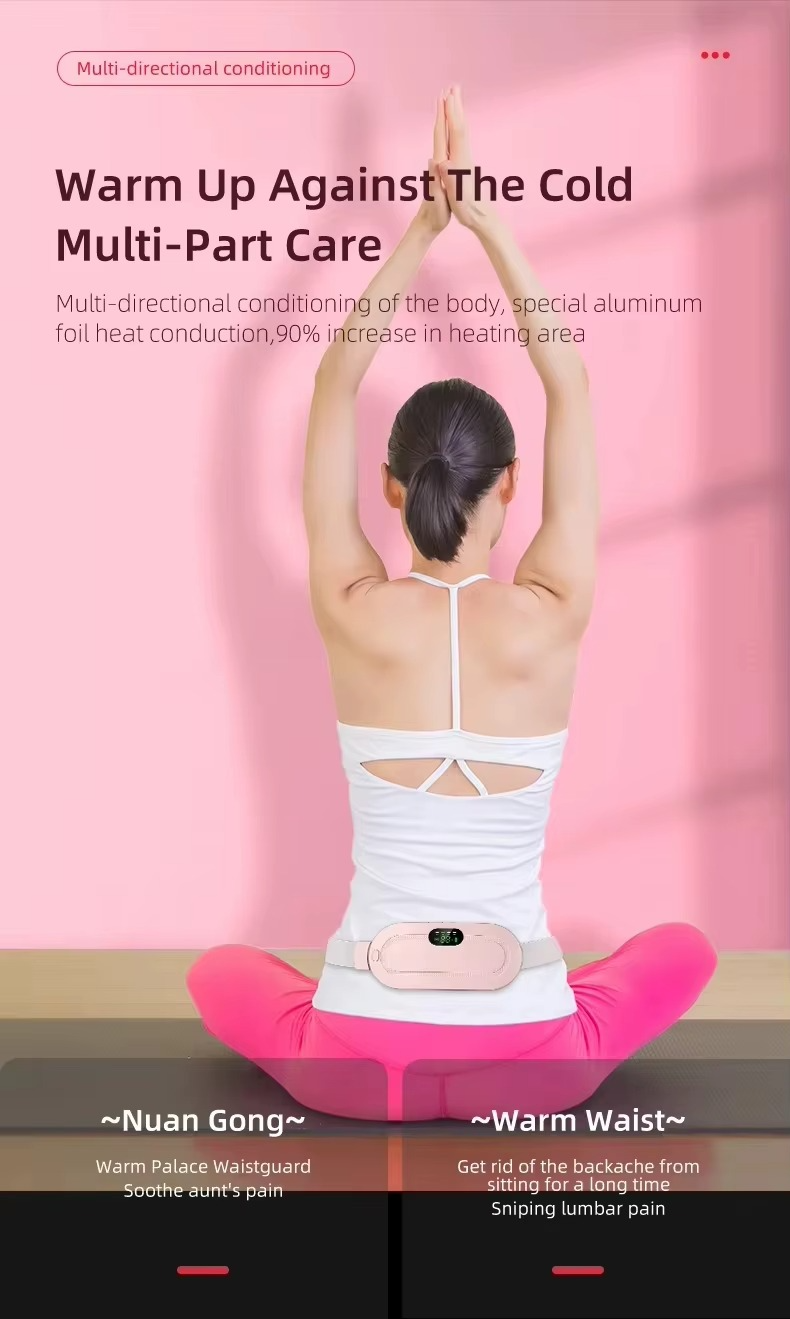 Pain Reliever  Menstrual Heating Pad Warm Massager for Pain Relief from Cramps and Back Pain