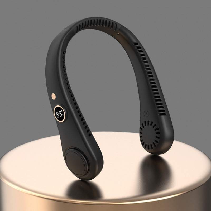 1500 MAh Bladeless Handsfree High Wind Neck Fan