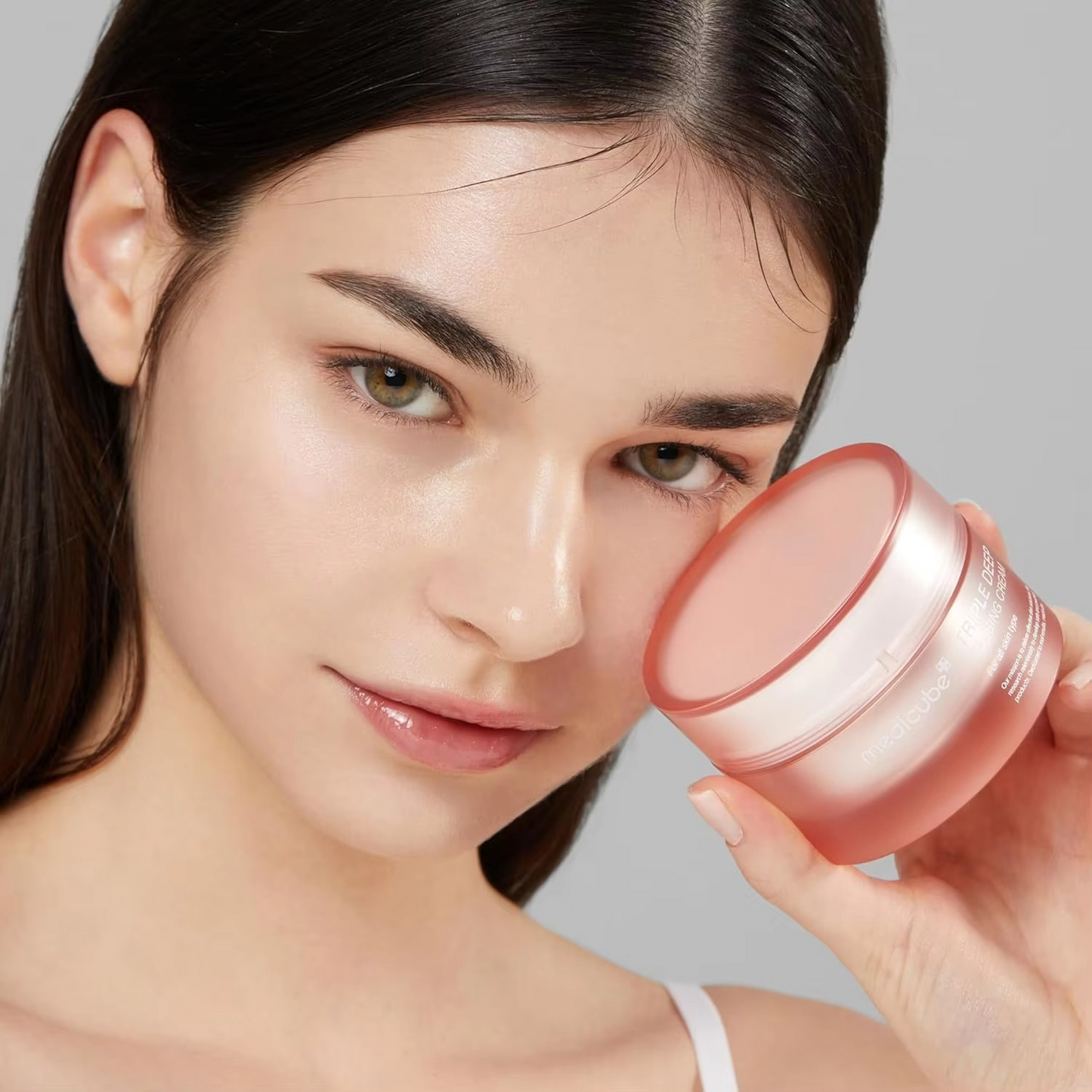 Medicube Triple Collagen Cream with Hyaluronic Acid Elastin Moisturizing Firming