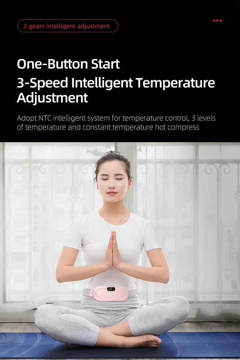 Pain Reliever  Menstrual Heating Pad Warm Massager for Pain Relief from Cramps and Back Pain