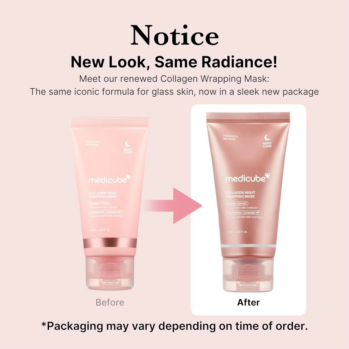 Medicube Night Wrapping Collagen Mask 75ml
