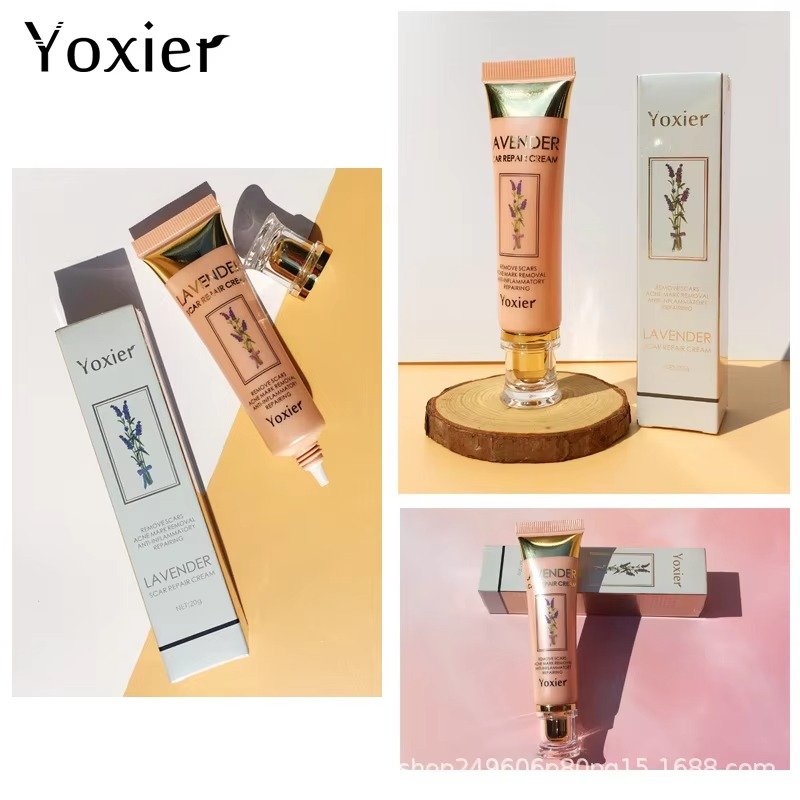 Yoxier Lavender Scar Repair Cream For all Scar Types, Stretchmarks Acne Scars, CS scars, Burns etc