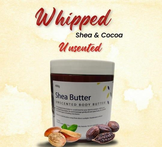 Luxury Organic Whipped Body Butter Body with Shea butter and Cocoa Butter