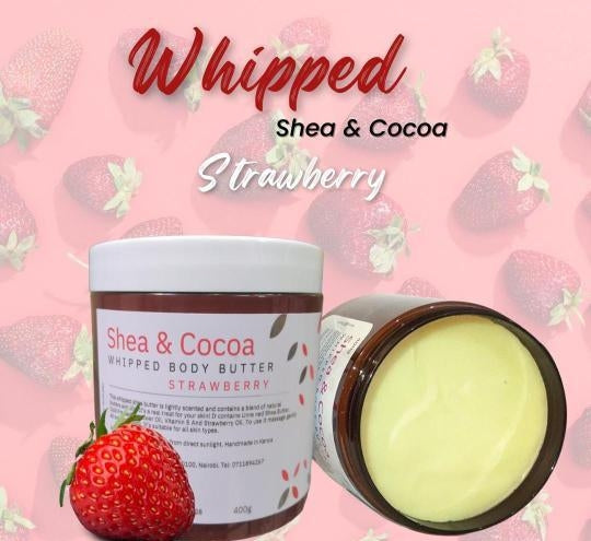 Luxury Organic Whipped Body Butter Body with Shea butter and Cocoa Butter