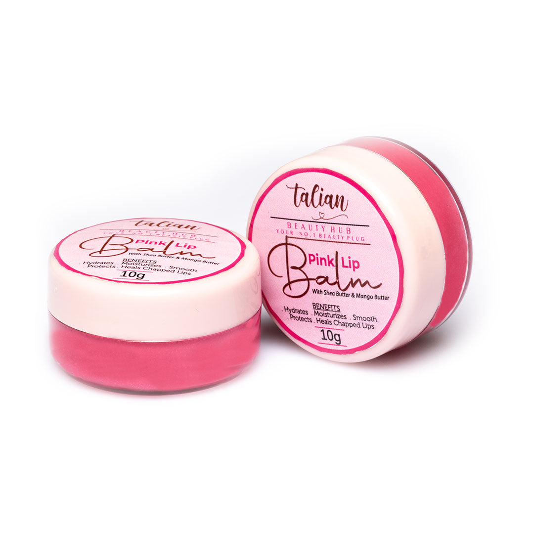 Pink Lip Therapy Combo, Lip Lightening scrub and Lip Cream, lip Nourishing Scrub and balm