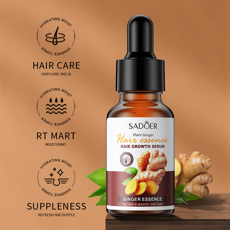 Organic Ginger Hair Growth and Repair Nourishing Serum