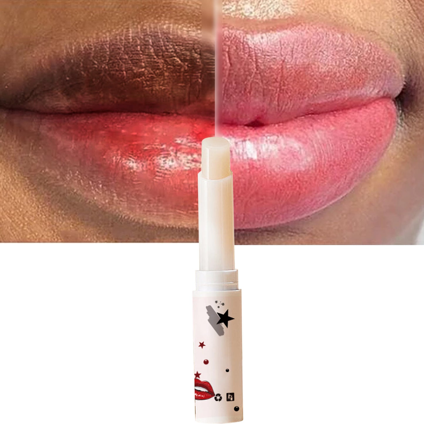 Moisturizing Lip Brightening Balm Cream for Dark Lips