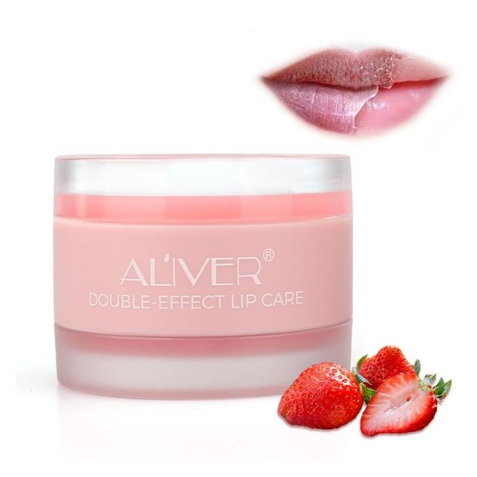 Double effect lip treatment lip scrub and lip balm