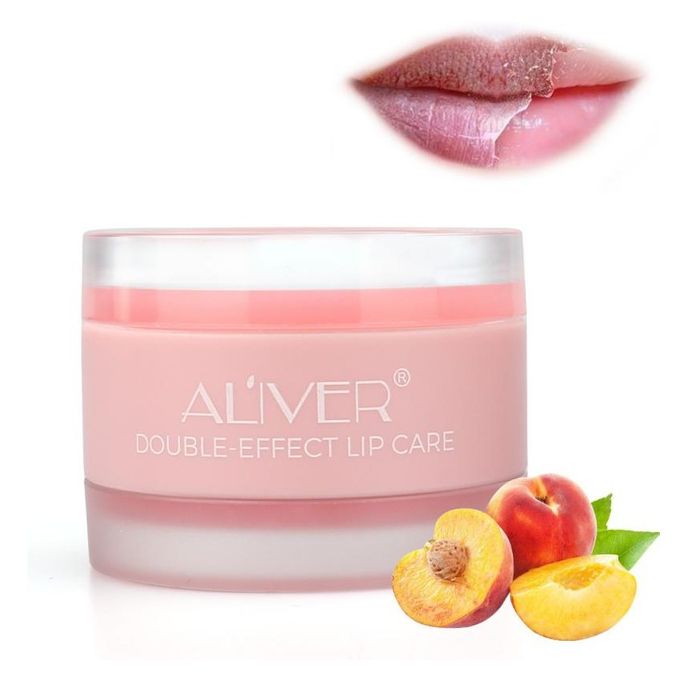 Double effect lip treatment lip scrub and lip balm