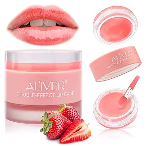 Double effect lip treatment lip scrub and lip balm