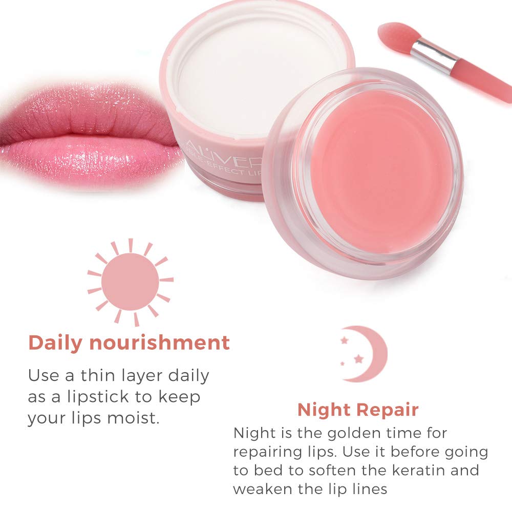 Double effect lip treatment lip scrub and lip balm