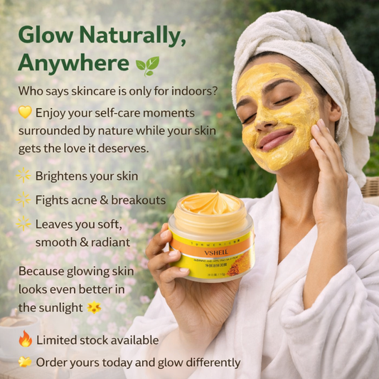 Turmeric Organic Clay Mask Oil Control  Facial mask