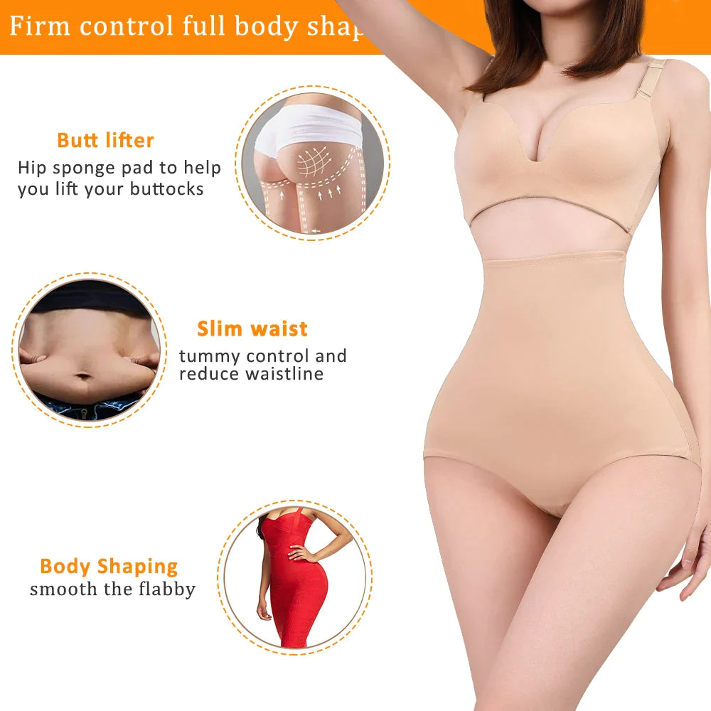 High Waist Non-slip Tummy Control Shapewear