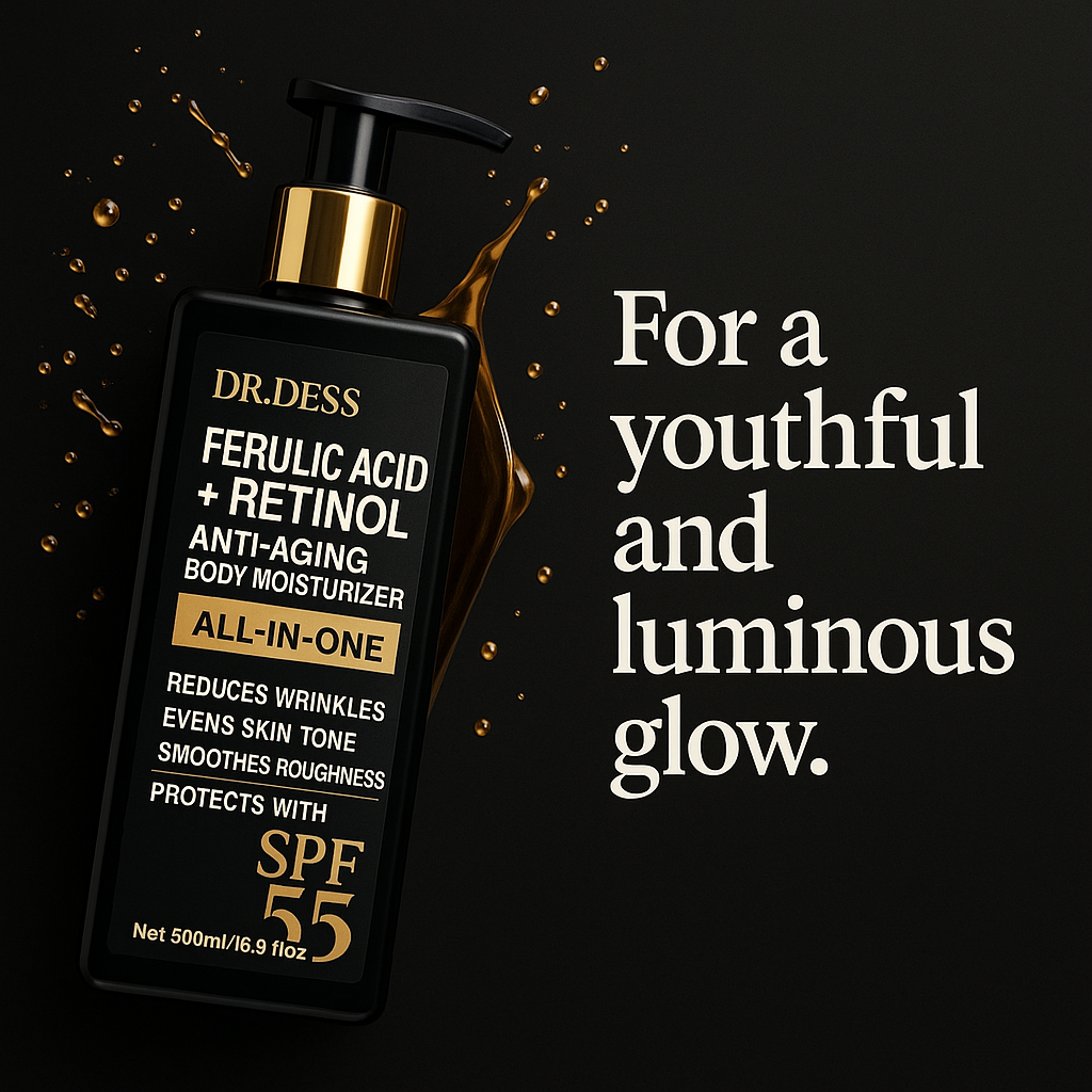 Dr.Dess Ferulic Acid + Retinol Anti aging Body Lotion