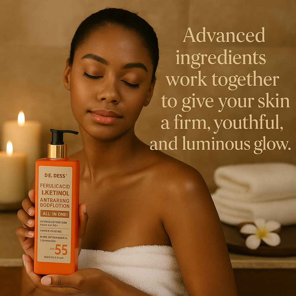 Dr.Dess Ferulic Acid + Retinol Anti aging Body Lotion