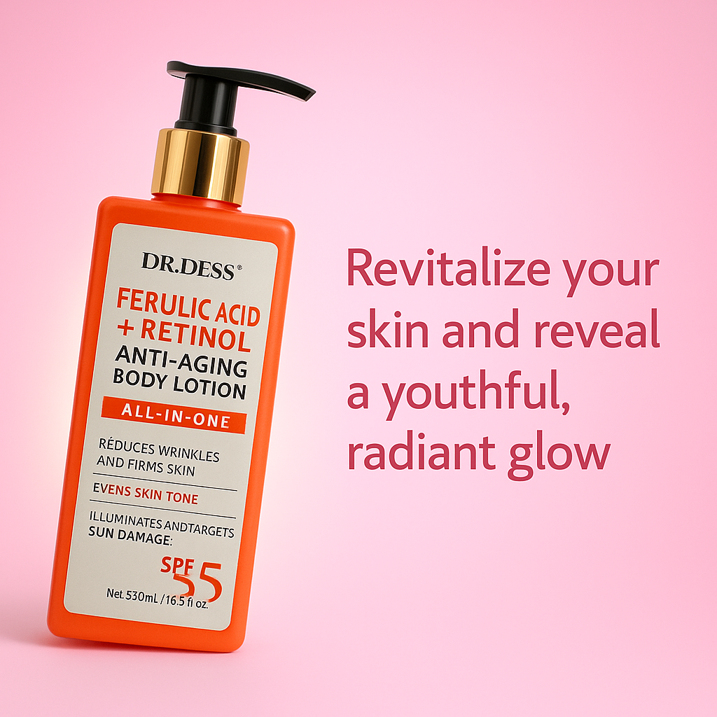 Dr.Dess Ferulic Acid + Retinol Anti aging Body Lotion
