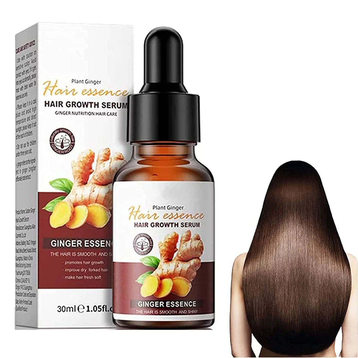 Organic Ginger Hair Growth and Repair Nourishing Serum