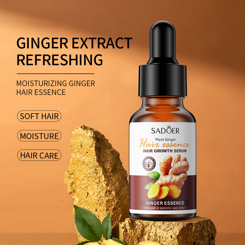 Organic Ginger Hair Growth and Repair Nourishing Serum