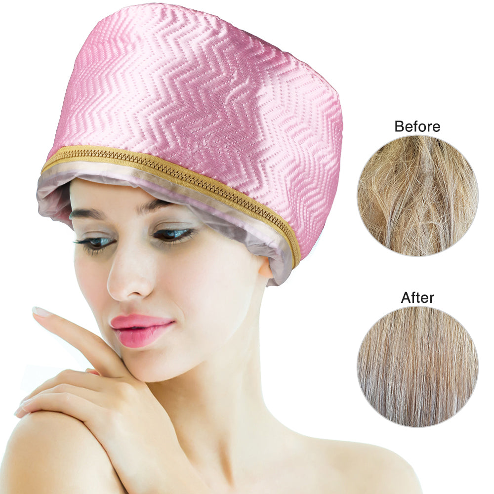 Afro Hair Steamer Cap Dryer, Thermal Treatment Hat ,Beauty SPA for Nourishing Hair