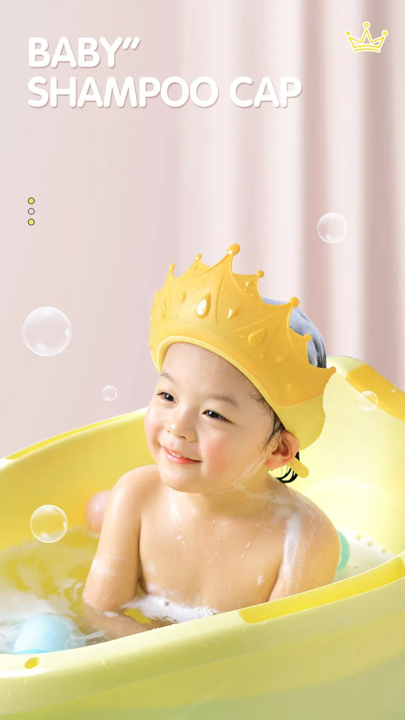 2 pack Baby Shampoo Shower Cap Head protector