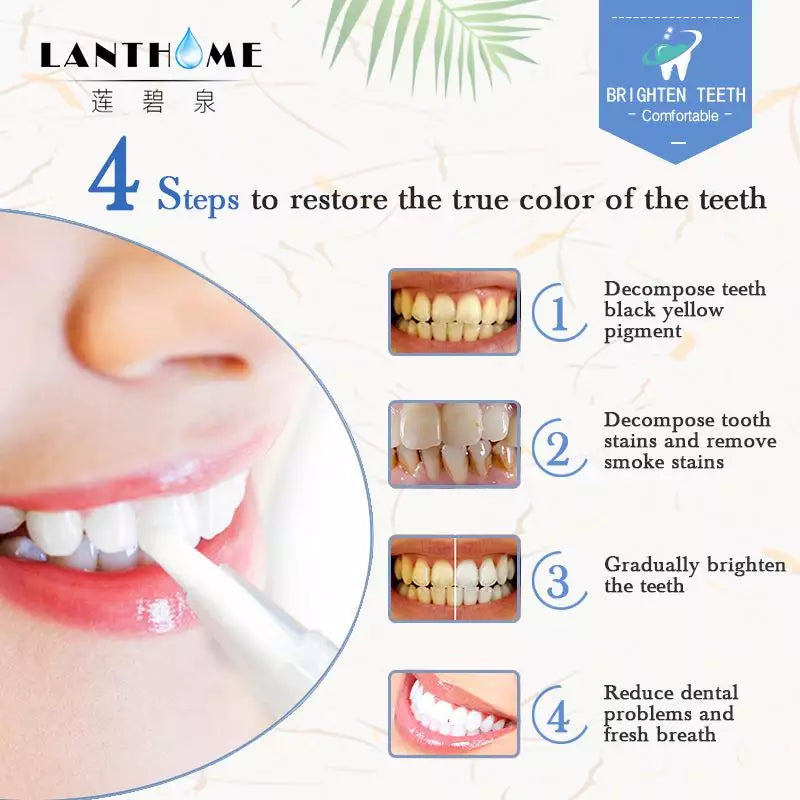 Lanthome Brown & Yellow Teeth Whitening Essence