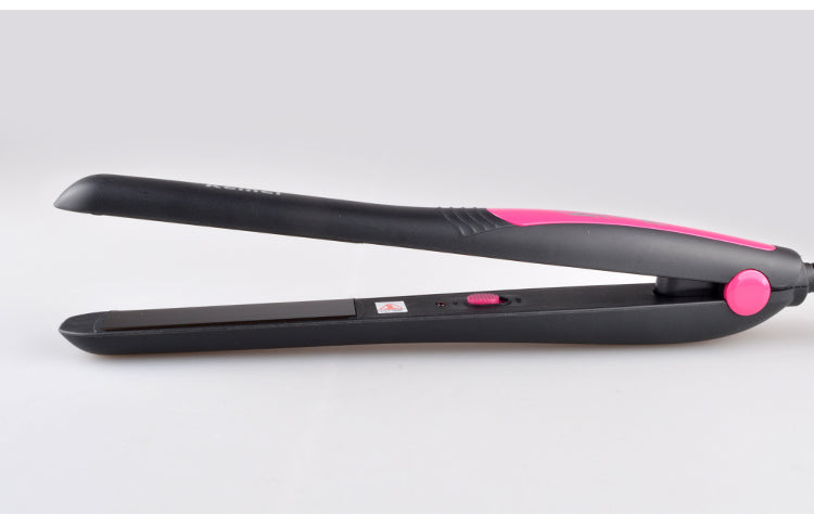 Kemei Professional Ceramic Nano Wire Hair Iron Straightener with LED