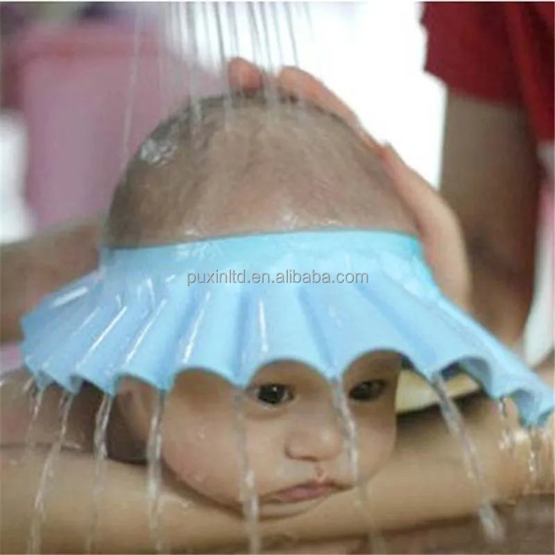 2 pack Baby Shampoo Shower Cap Head protector